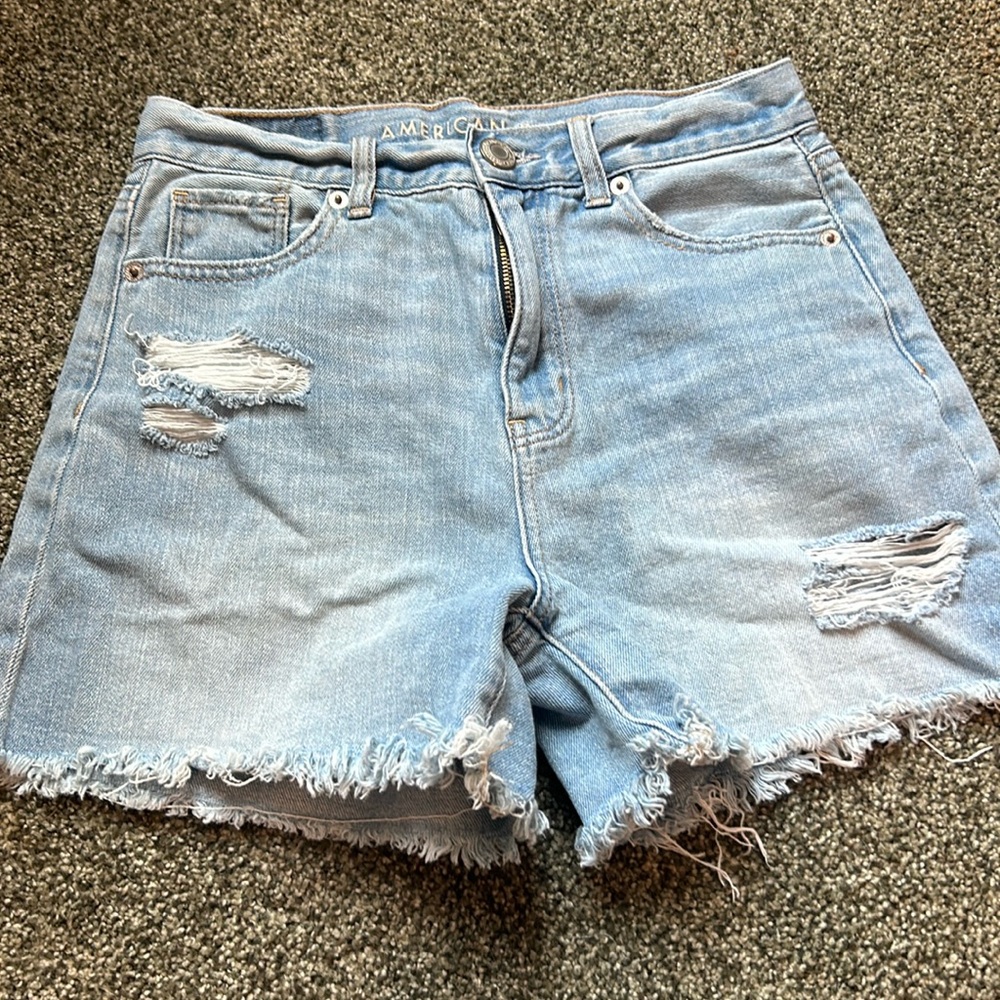American eagle mom short size 0